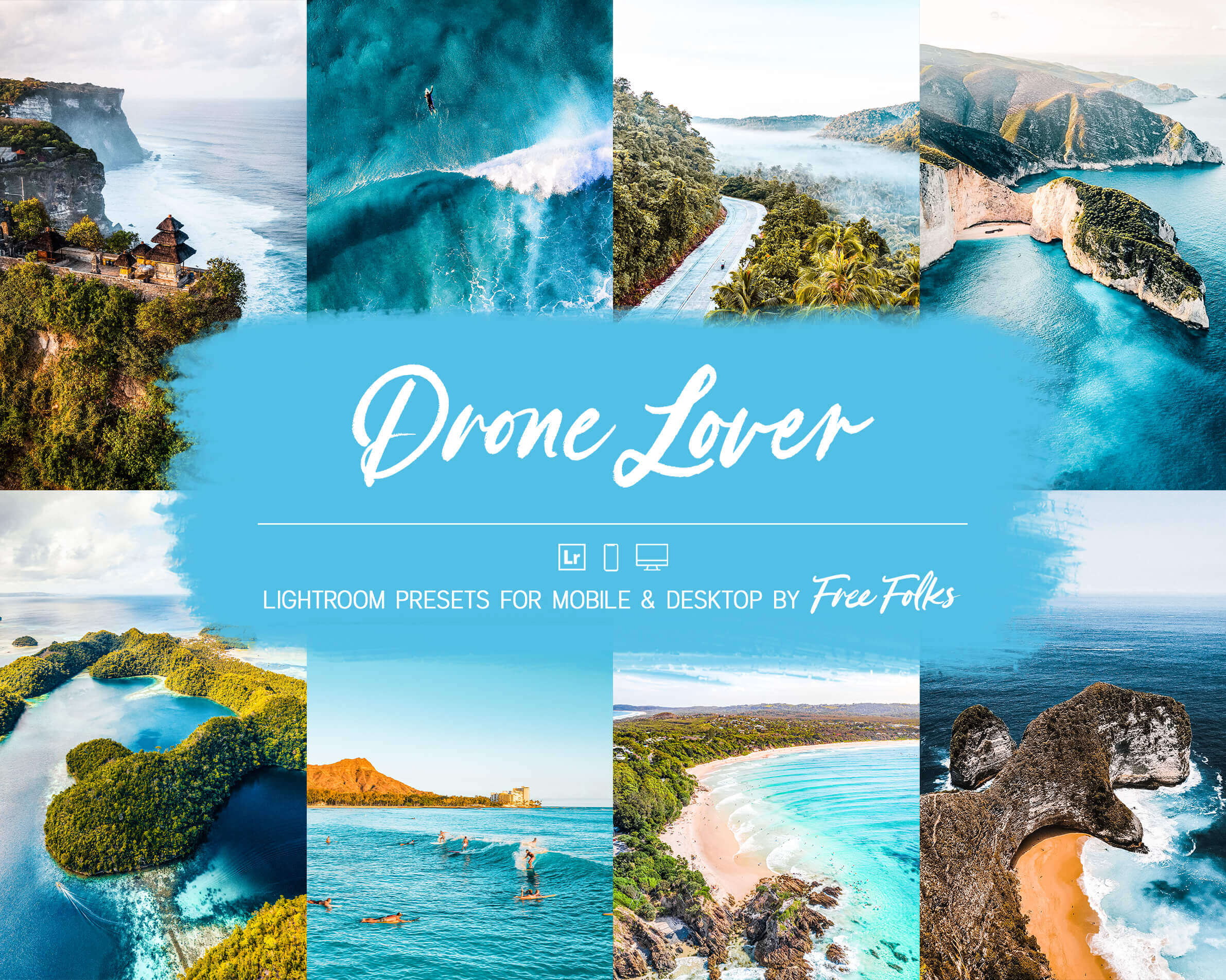 20 Drone Lover Lightroom Presets For Mobile & Desktop