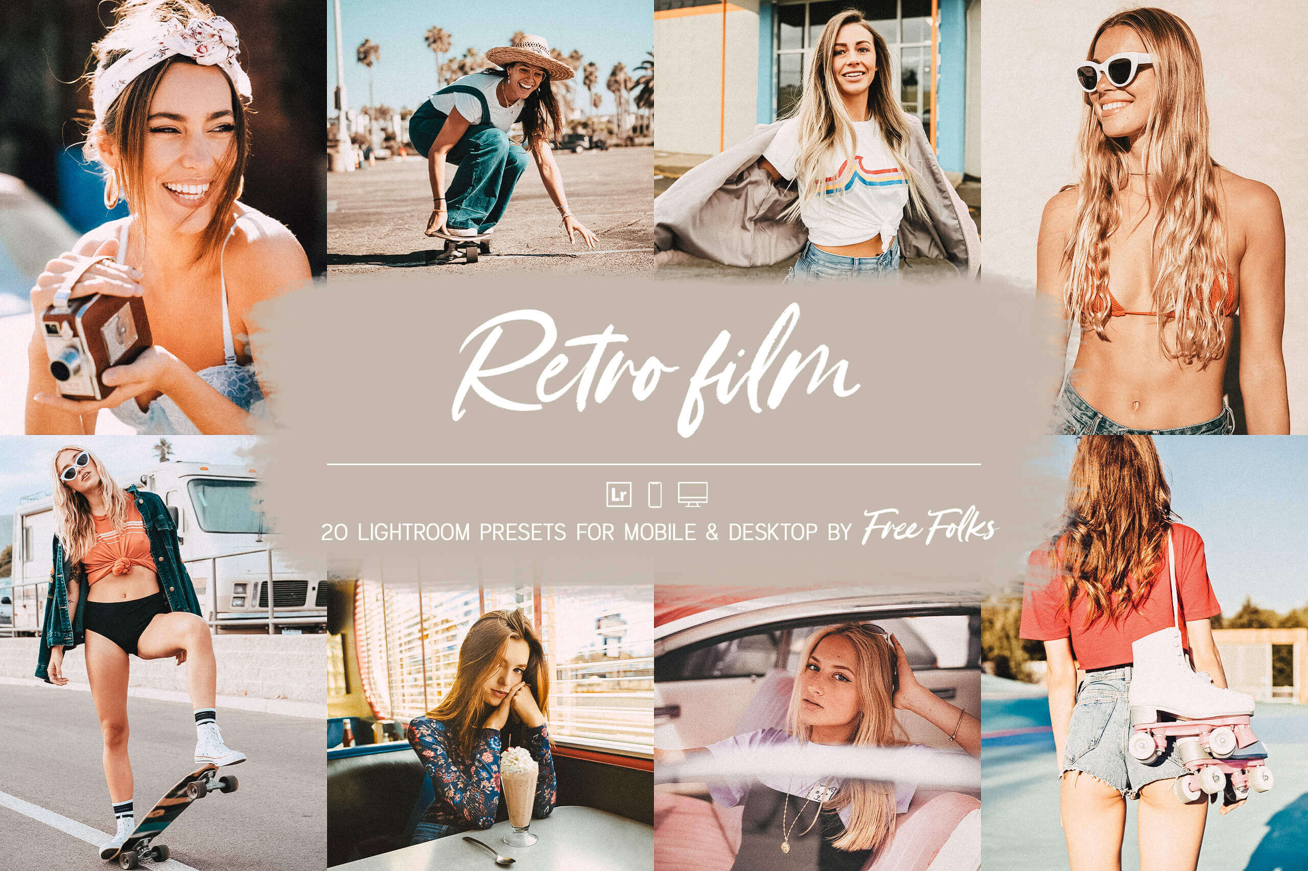 20 Retro Film Lightroom Presets For Mobile & Desktop