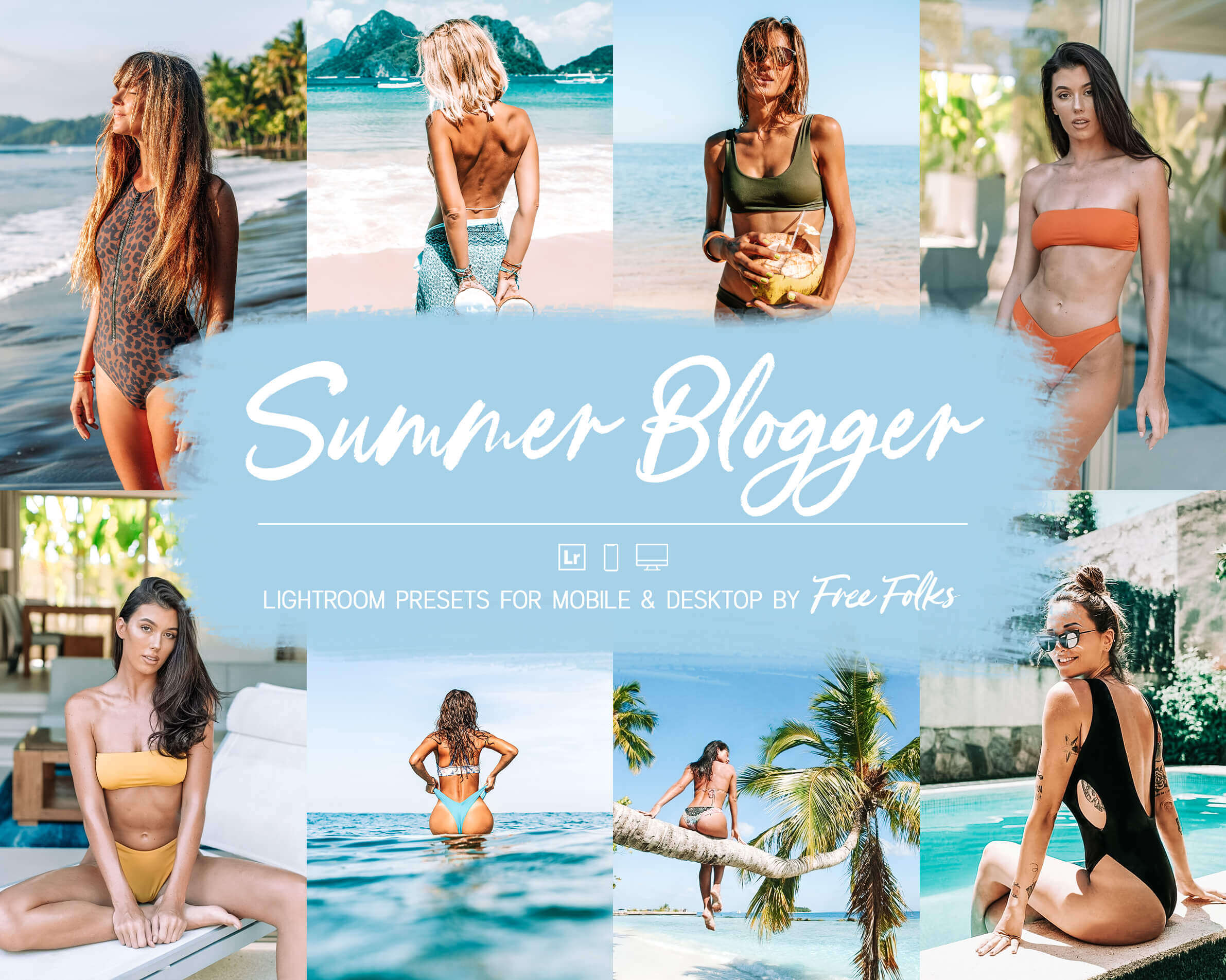 20 Summer Blogger Lightroom Presets For Mobile & Desktop